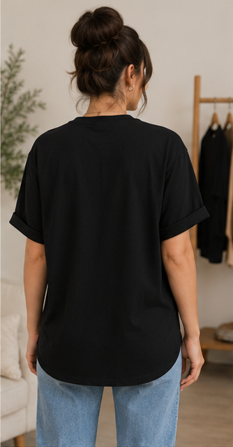 Celestial Graphic Oversized T-Shirt