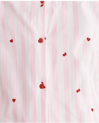 Sweet Heart Stripe Pajama Set