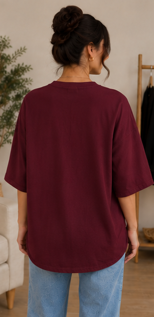 Celestial Graphic Oversized T-Shirt