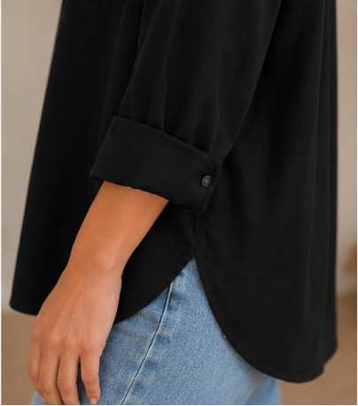 Essential Oversized Button-Down Shirt