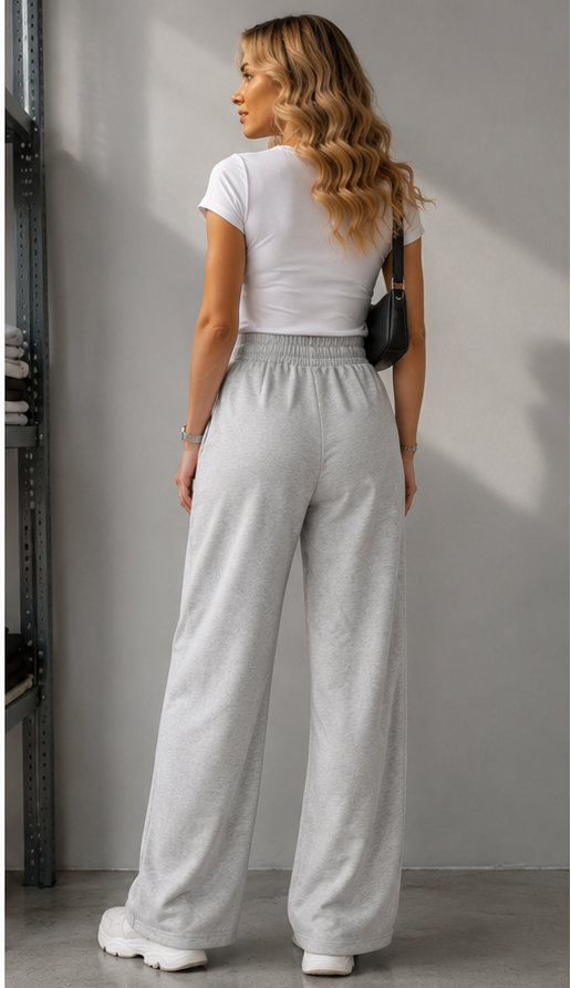 Cozy Chic Wide-Leg Drawstring Sweatpants