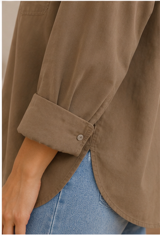 Essential Oversized Button-Down Shirt