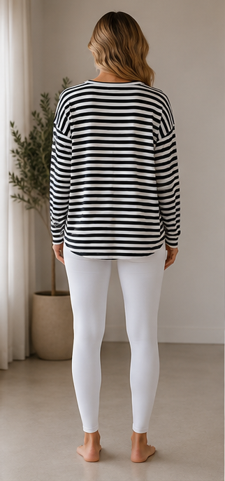 Long Sleeve Stripe Tee