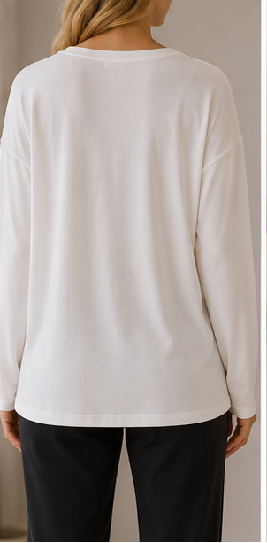 long-sleeved top
