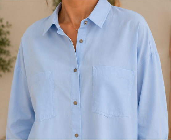 Essential Oversized Button-Down Shirt