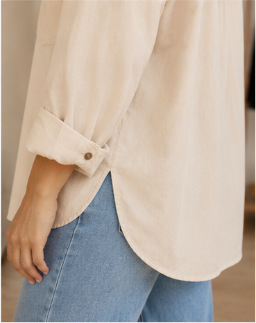 Essential Oversized Button-Down Shirt